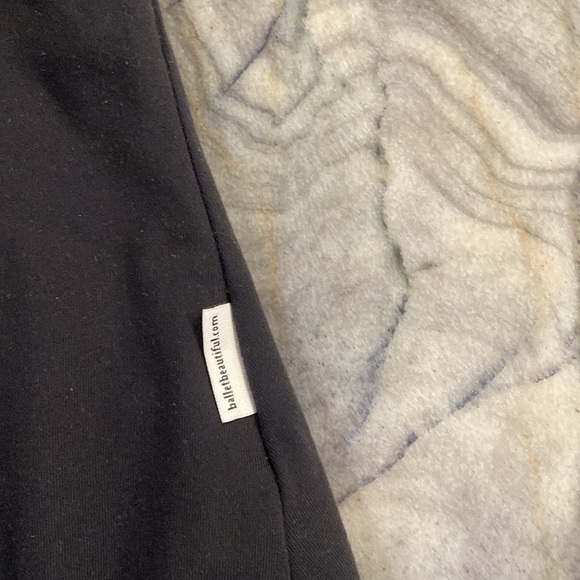 Ballet Beautiful | Black Short-Sleeve Leotard | Pre-loved - Picture 2 of 5